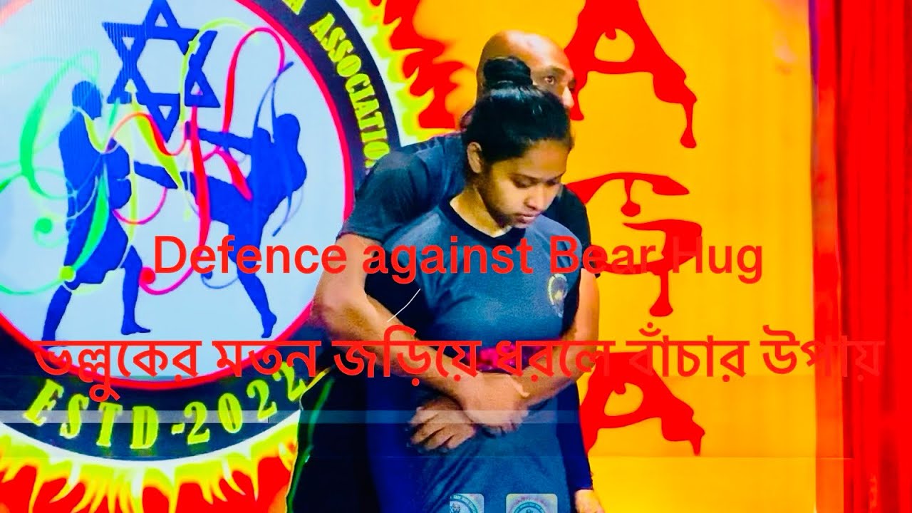 Krav Maga Bear Hug Escape Techniques | Real-Life Self Defence Training 
