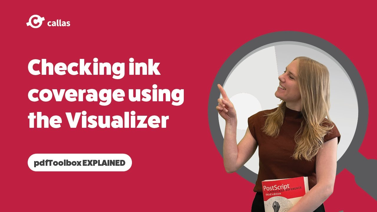 Checking ink coverage using the Visualizer