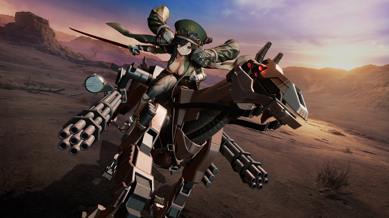 【ドルフロ2：追放】劉蒔 (劉氏歩槍) モーションプレビュー