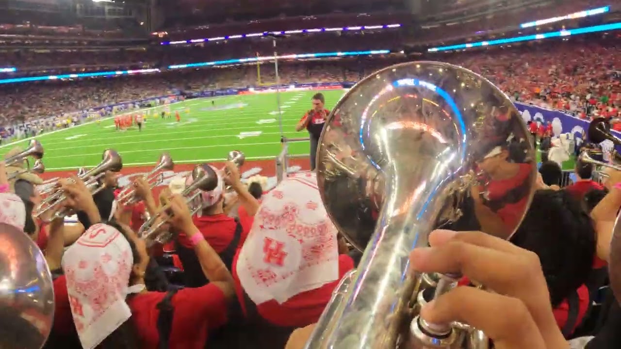Spirit of Houston Marching Band - The Horse - Texas Bowl (2025) - Mellophone Headcam
