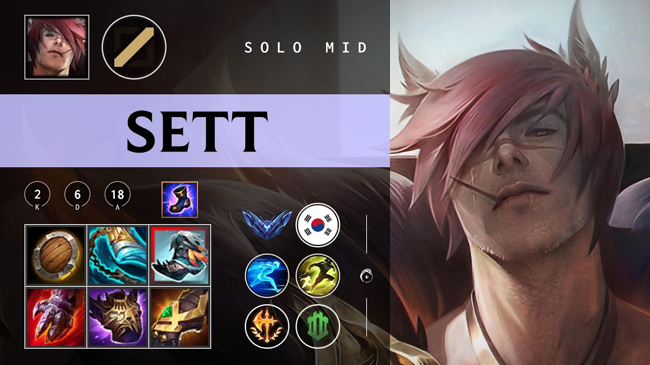 Sett Mid vs Galio - KR Diamond Patch 26.04