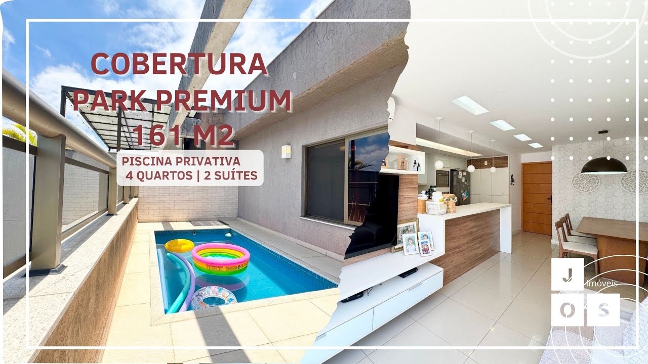 Cobertura 4 quartos | Park Premium | 100% Mobiliado