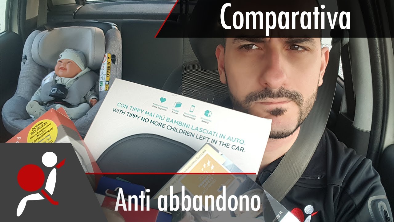 Test dispositivi anti abbandono bimbi: il test su 4 modelli