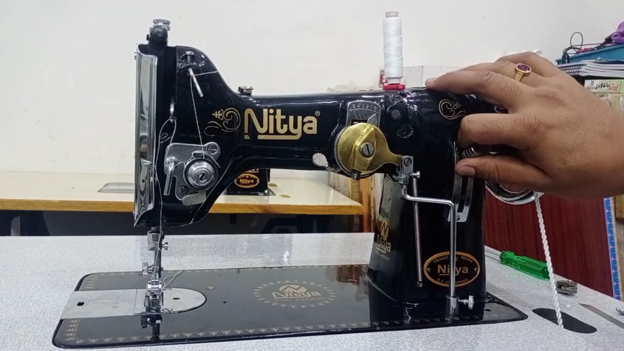 4 in1 pico & zig zag sewing machine complete demo. Threading  & insert needle @NITYA SEWING MACHINES