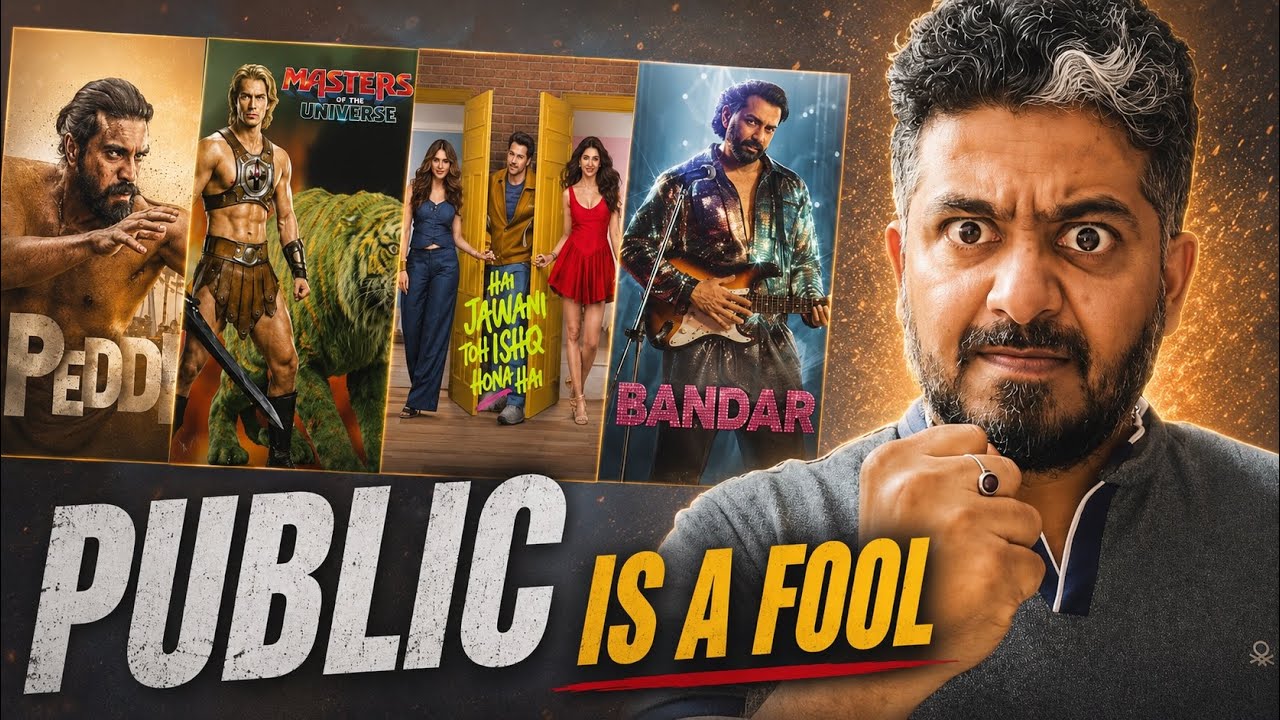 😡Bandar box office collection day 1, 🚀Hai Jawani Toh Ishq Hona Hai, He-Man, Peddi, Bhooth Bangla💰