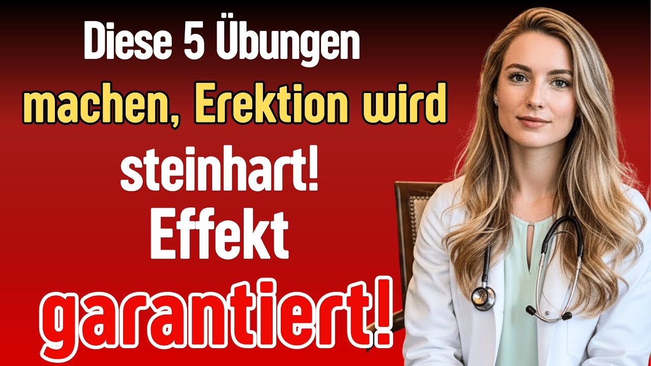 Urologin verrät: 5 Übungen für Männer über 60 – Erektion hart wie Stahl!