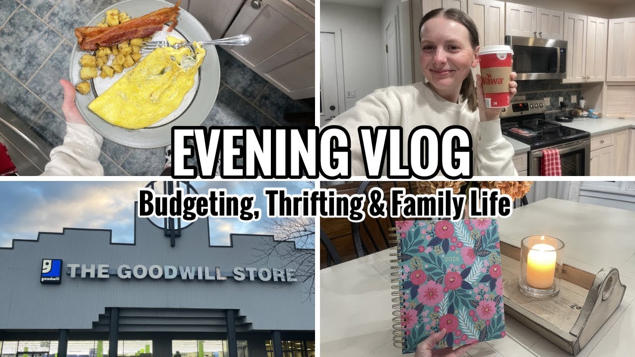 Let’s Hang Out! AFTER WORK VLOG | Budgeting Plans, Dinner & A Quick Thrift Trip 🛒