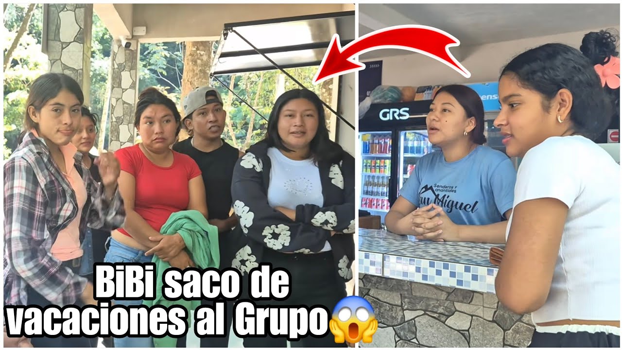 OMG Todo el grupo de vacaciones|Mira a que gran lugar los trajo BiBi😱
