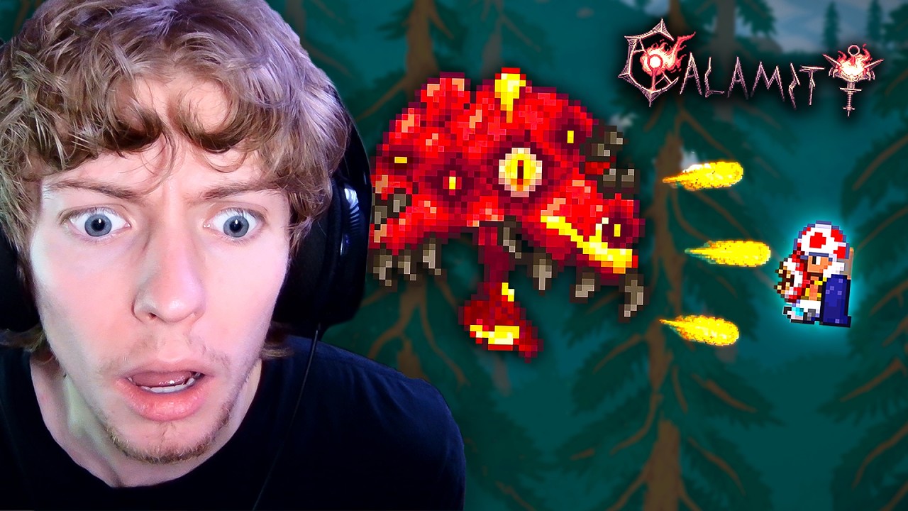 Fighting For My Life in Calamity (Bosses Are Ridiculous)