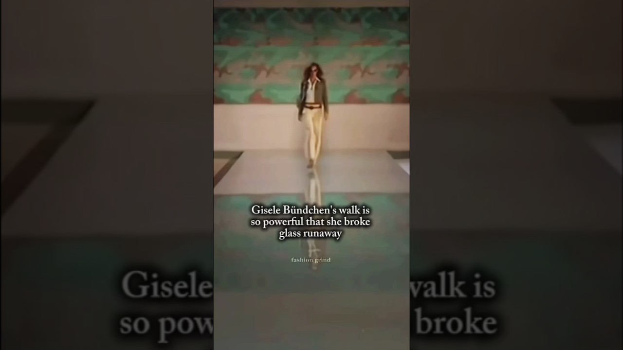gisele b&uuml;ndchen 🔥🔥 #fashion #giselle #runway #model #catwalk #viralvideo #trending