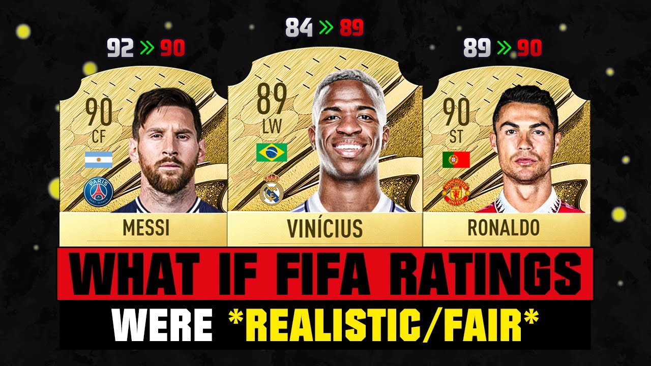 WHAT IF FIFA 23 RATINGS Were REALISTIC/FAIR? 🤔😱