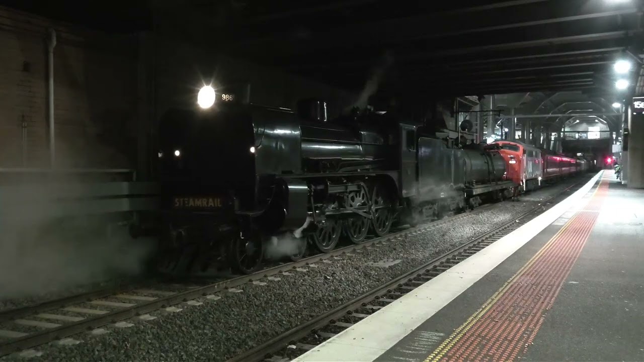 A2 986 & A66 with Steamrail Victoria's 2025 Gippslander to Bairnsdale