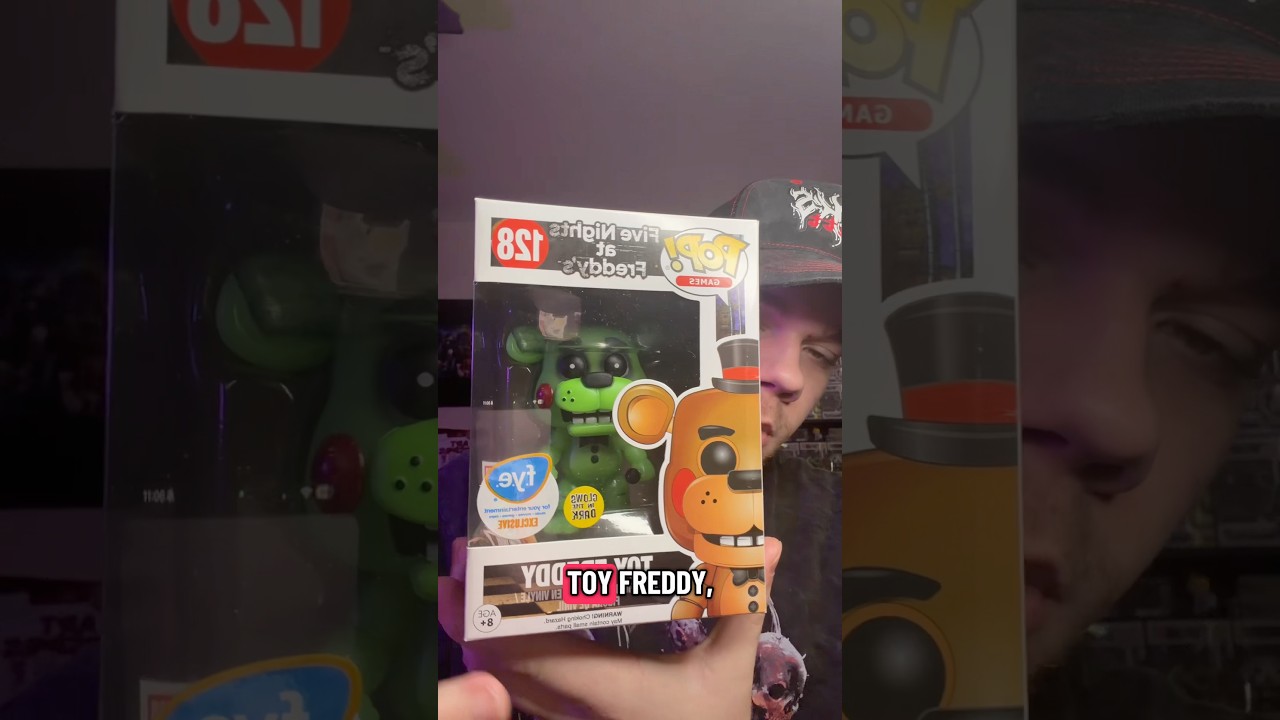 Редкая распаковка светящейся в темноте фигурки Funko Pop по мотивам Five Nights at Freddy's! 
