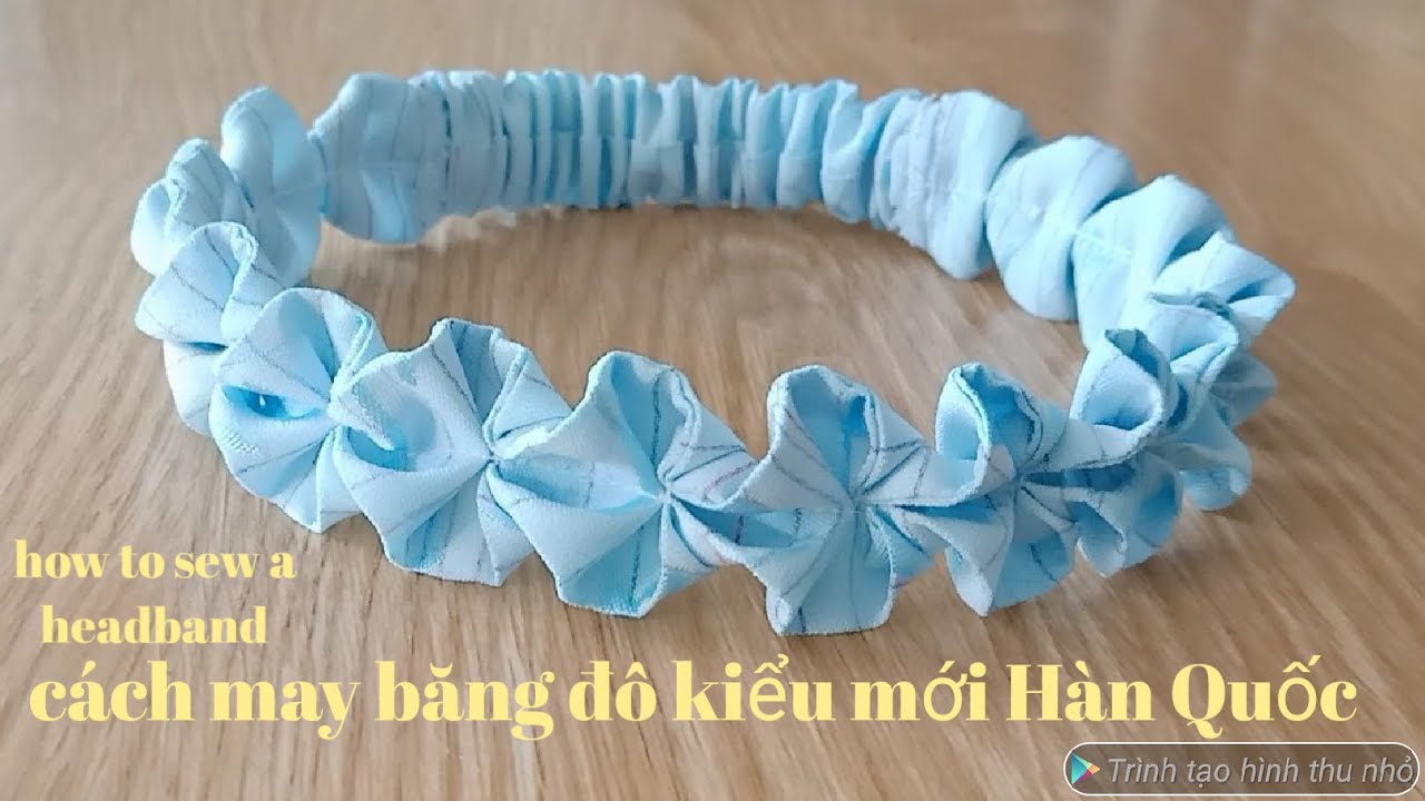 Как сшить и сшить корейские повязки нового стиля очень легко