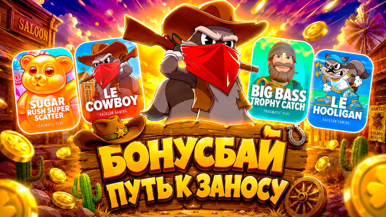 БОНУСБАЙ В ЛЕШКАХ! ХОРОШАЯ СЕССИЯ С ЗАНОСАМИ! ПРОВЕРИЛ НОВИНКУ И ЗАНЕС!