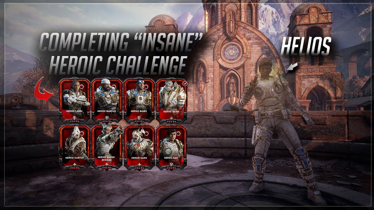 Gears 5 — Завершение БЕЗУМНОГО героического испытания Авекси (рейтинговый режим FFA)
