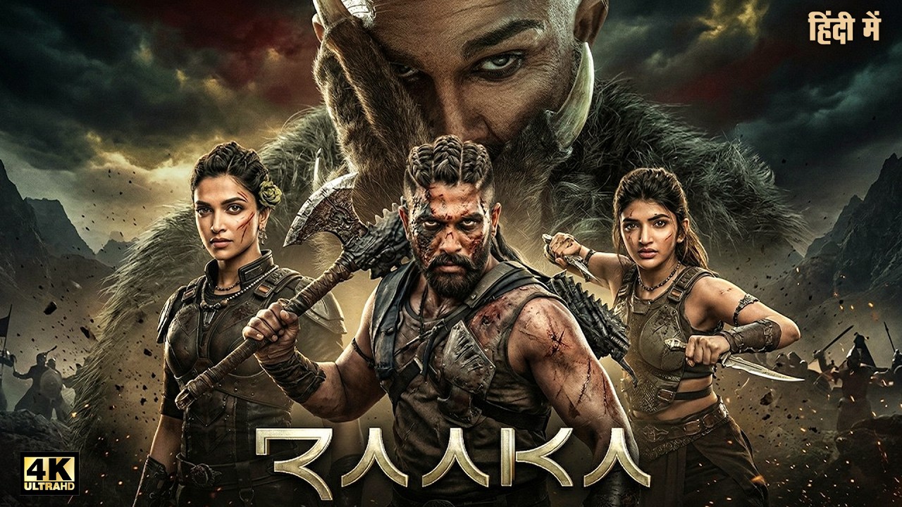 RAAKA | Full Hindi Movie | Allu Arjun, Deepika Padukone, Sreeleela | South Indian Action Movie 2026