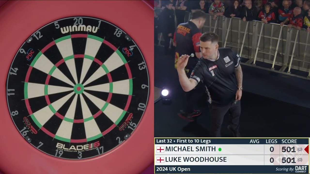 Michael Smith vs Luke Woodhouse | UK Open 2024 | PDC Darts Full Match Replay