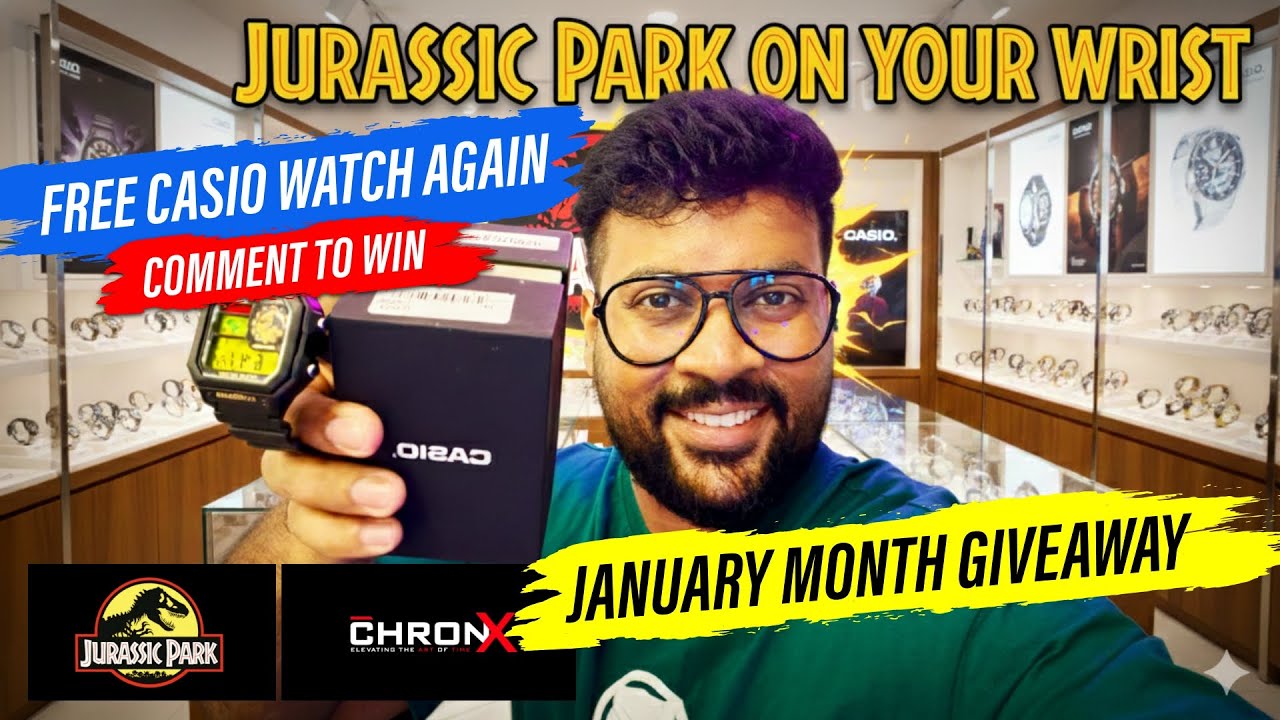Free Casio Royale Watch | Comment to Win | GIVEAWAY January month