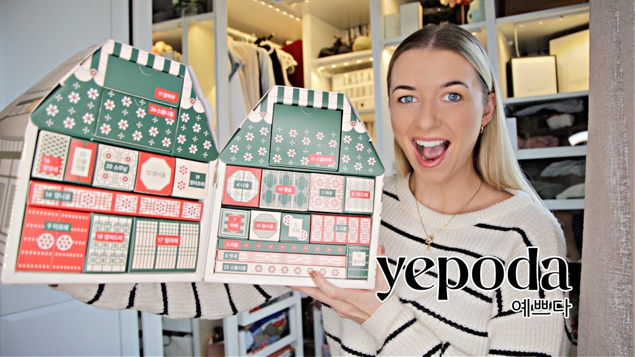YEPODA ADVENT CALENDAR 2024/ *Unboxing K-Beauty, is it worth it?* ELTORIA