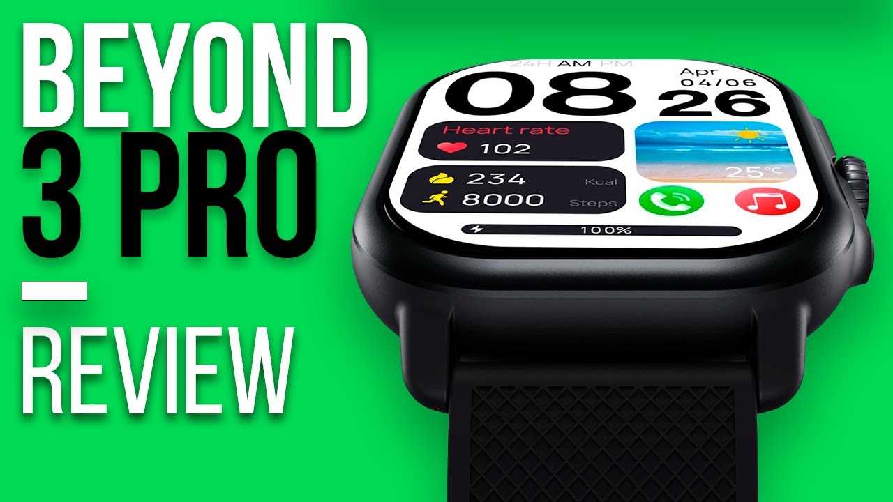 ZEBLAZE BEYOND 3 PRO Unboxing Review - GPS, AMOLED, SONO REM e BARATO! Vale a pena? É bom?