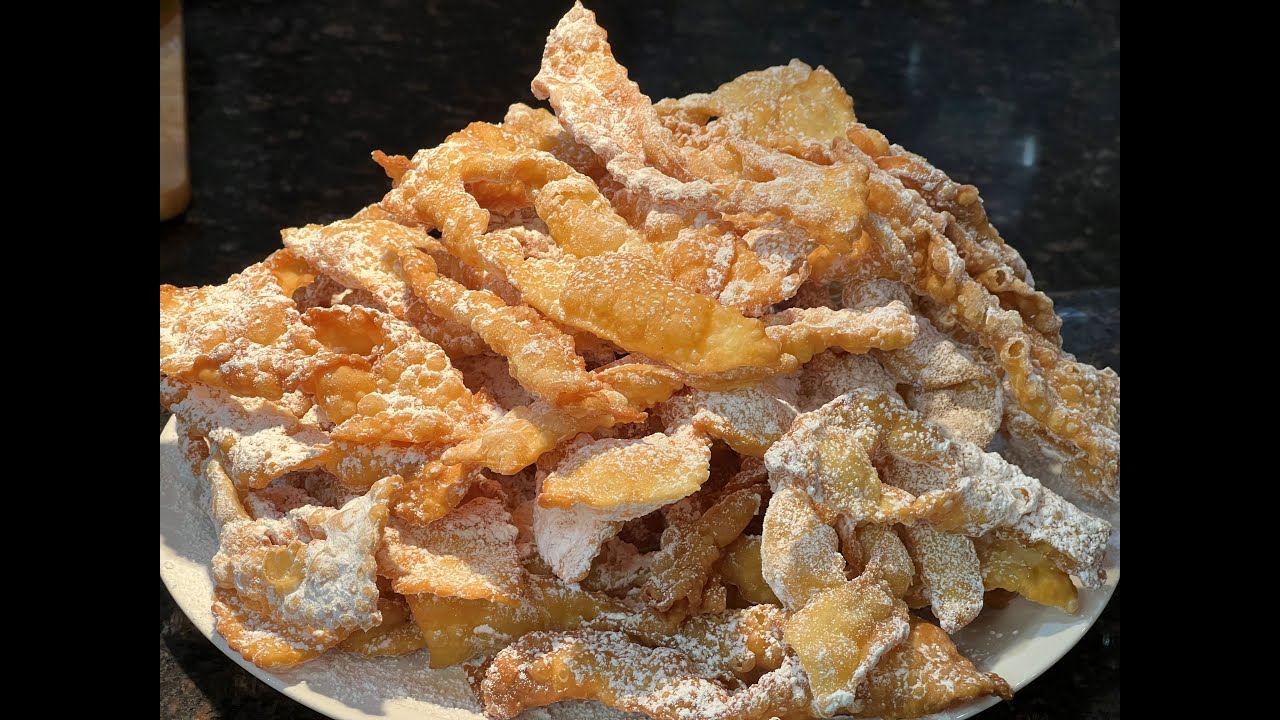 Przepis na faworki / chrust — lekki jak piórko, nie chłonie tłuszczu. Best Polish Angel Wings. 