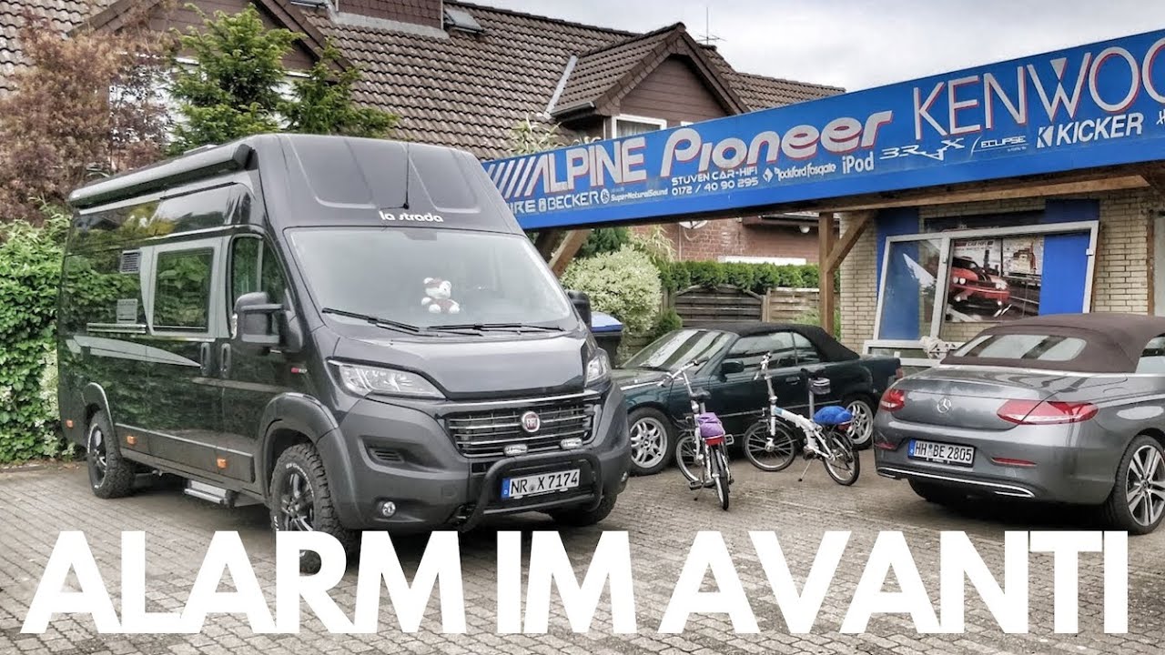 Vodafone Automotive COBRA Alarmanlage im Wohnmobil