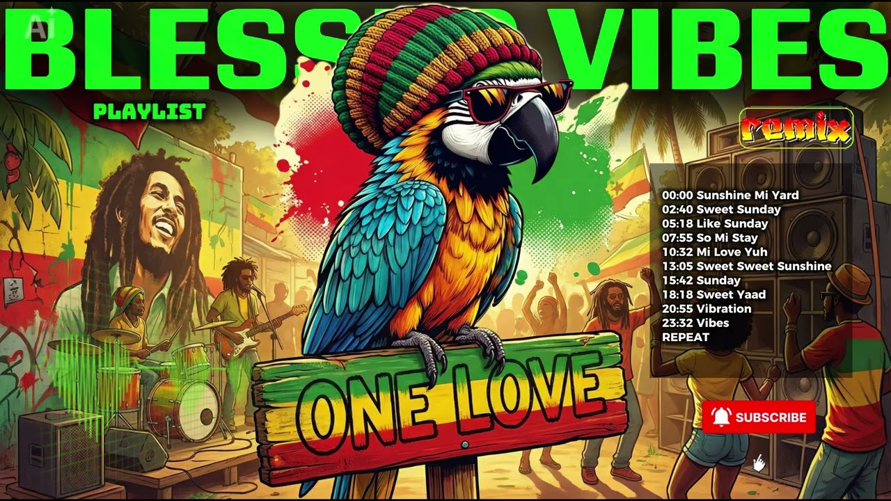 Blessed Vibes | Reggae Mix 2026 | Sweet Yaad Energy & Feel-Good Island Grooves