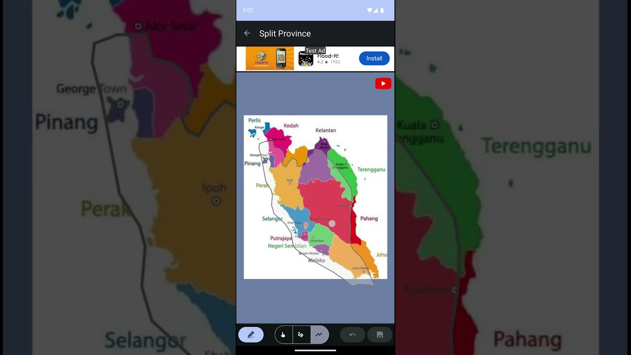 A+ World Map Editor: Split Province  #flag #countryflag #history #flagmap #geography