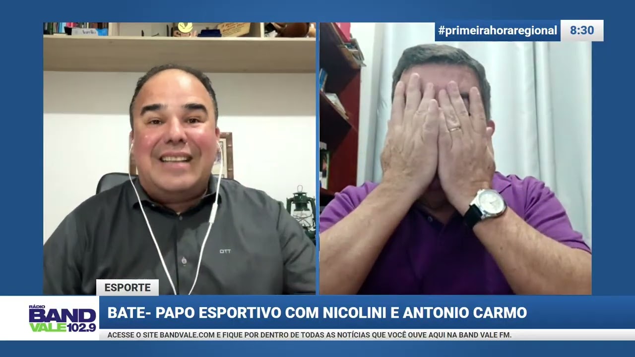 Bate-papo esportivo com Nicolini e Antonio Carmo - 19 de fevereiro de 2026