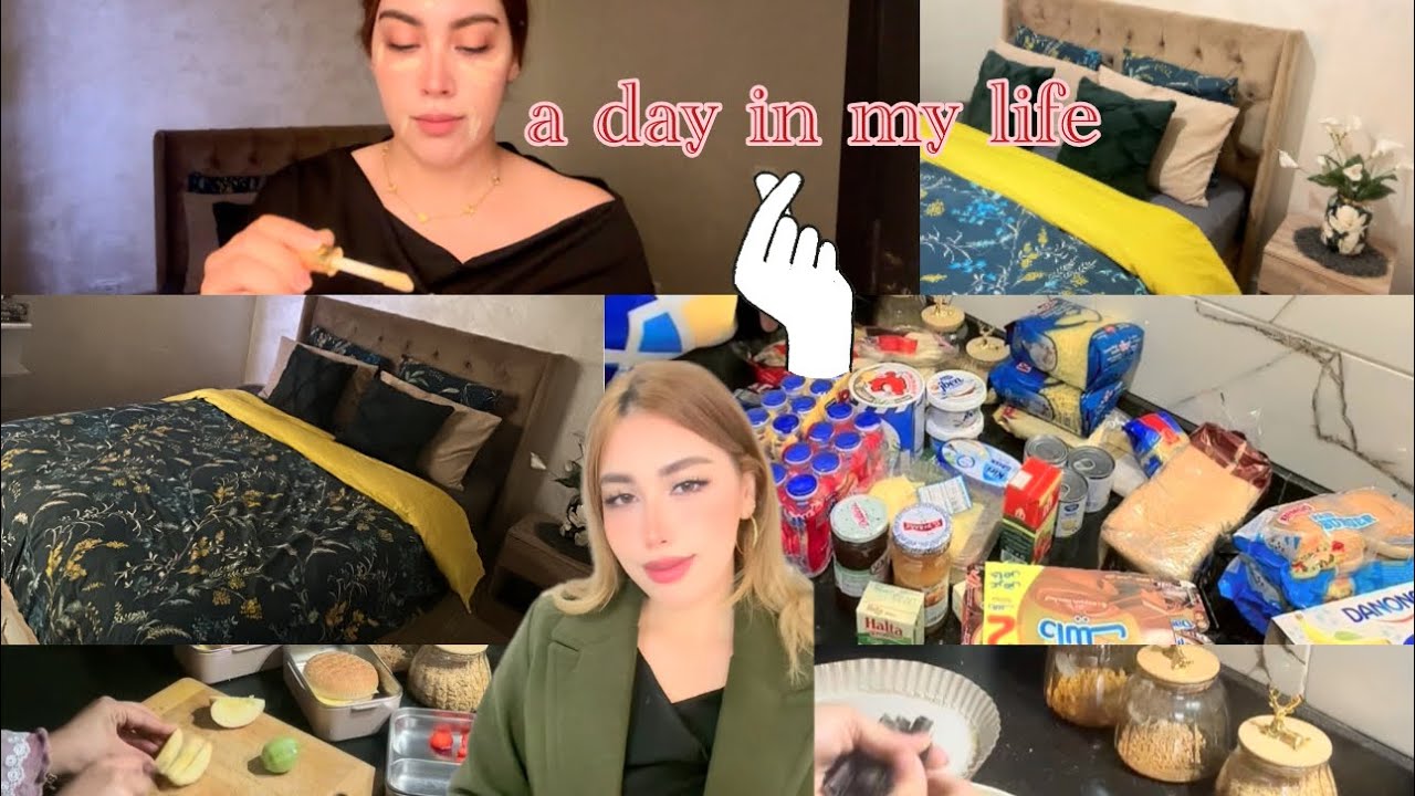 a day in my life 🍂 دوزو معيا نهاري /تقديت لي خاصني🍅 👩🏻‍⚕️وجت معكم راسي قبل منمشي لخدمة