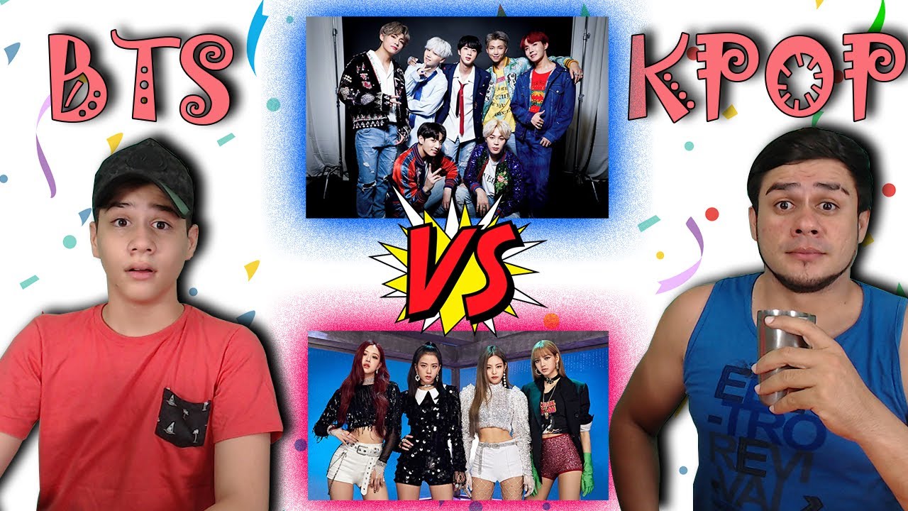REAGINDO BTS E KPOP