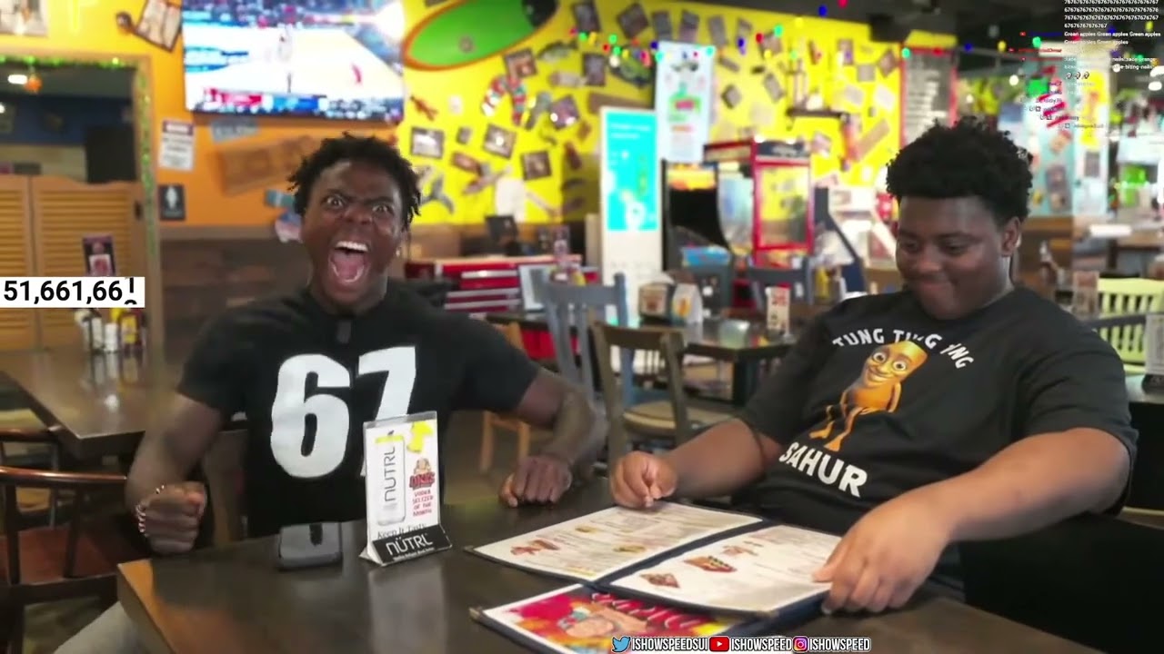 iShowSpeed & Jamal Eat at America&rsquo;s RUDEST Restaurant 😳