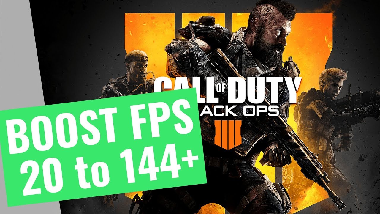 Call of Duty: Black Ops 4 - How to BOOST FPS and performance on any PC!