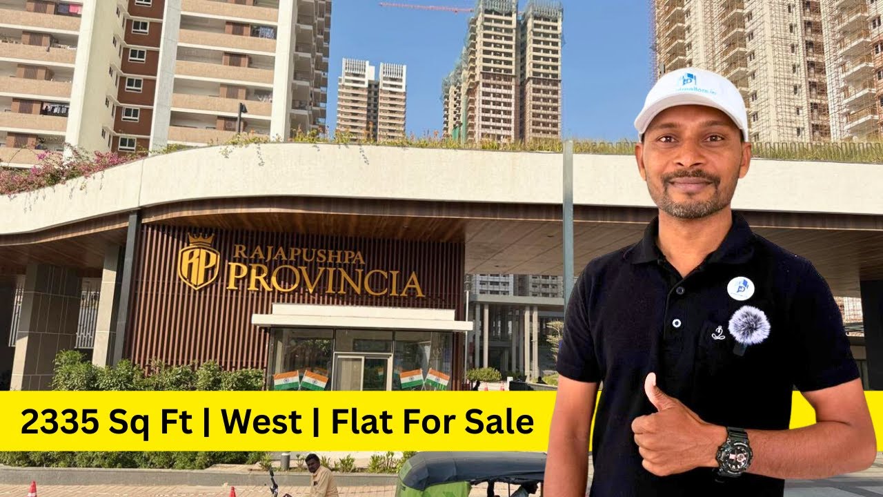 Flat For Sale In Rajapushpa Provincia | 3 BHK Flat In Hyderabad
