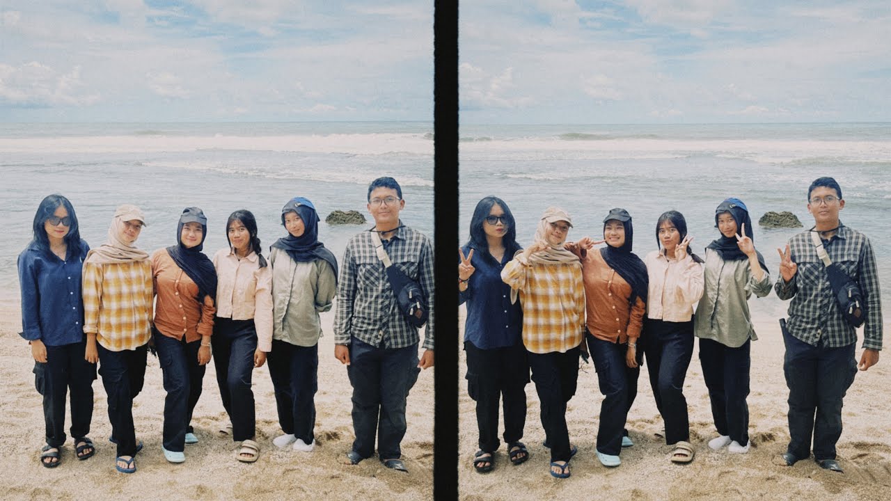 kuliah lapangan - mini vlog 🐚🌊☀️