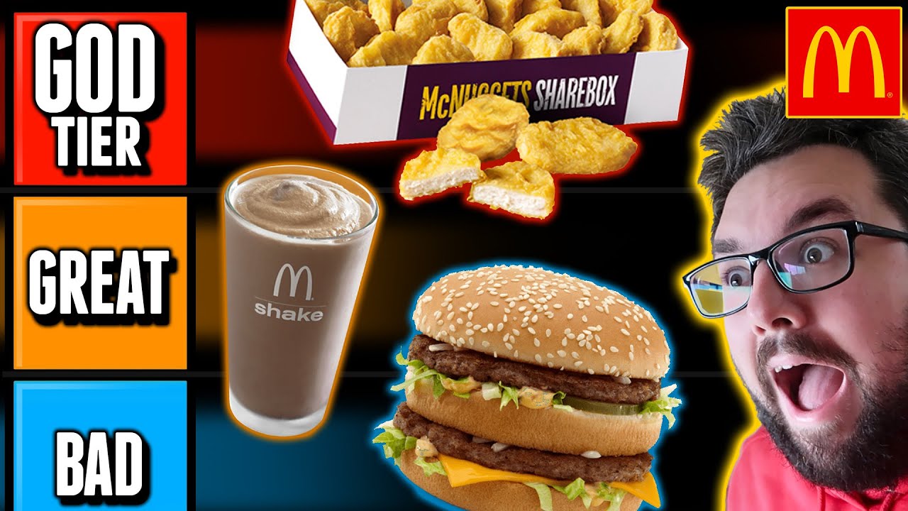 McDonald's UK TIER LIST