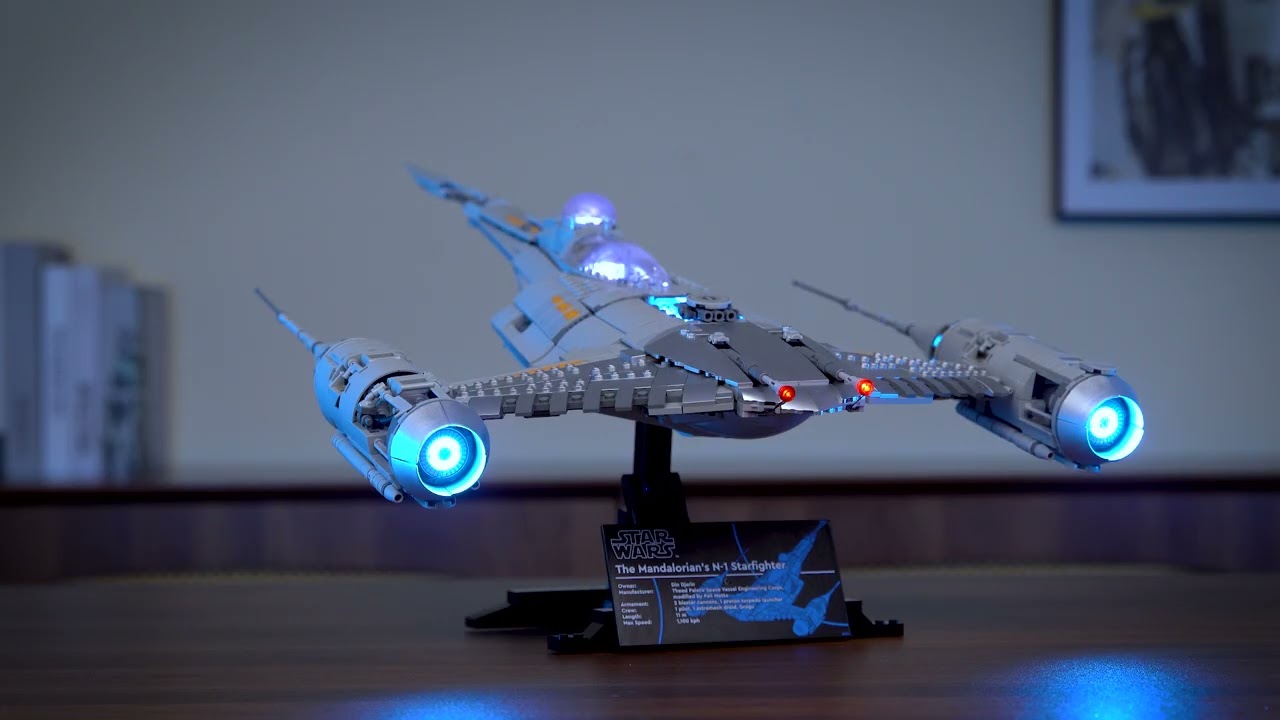 Lightailing Light Kit For LEGO The Mandalorian's N-1 Starfighter 75442