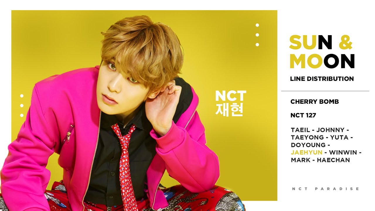 NCT 127 - Sun & Moon (Line Distribution)