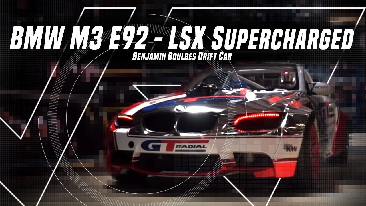 BMW M3 E93 - LSX Supercharged - Benjamin Boulbes Drift Car