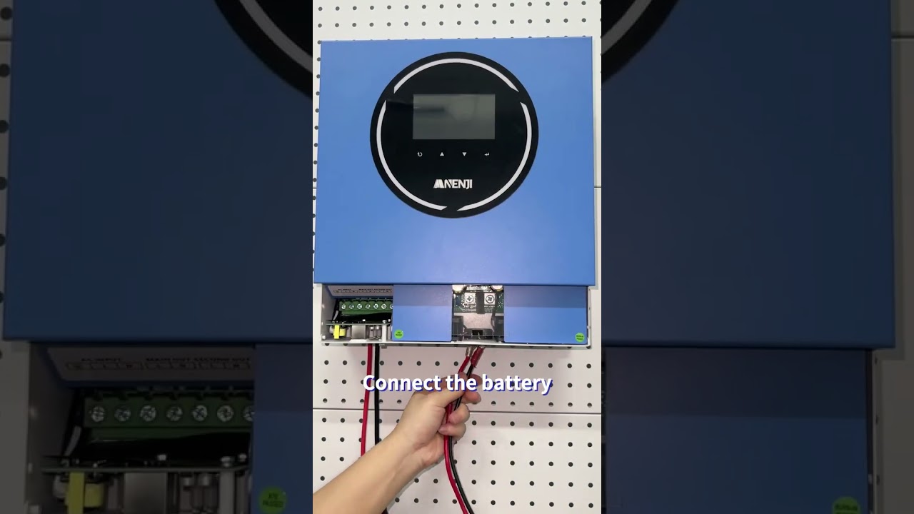 Anenji 4.2KW 24V Hybrid Solar Inverter On grid Off grid Inverter with WIFI 100A MPPT Dual Outputs