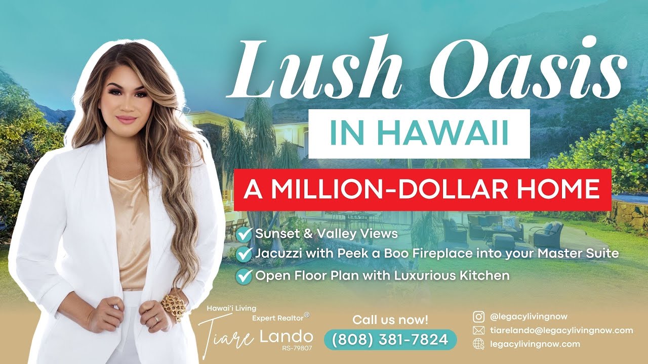 Lush Oasis in Hawaii - Alahele Street, Waianae, HI 96792 | MaunaOlu Estates 🌿