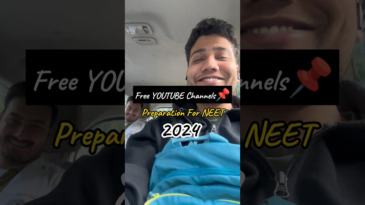 😍Top 5 Free YouTube channels for NEET 2024 Preparation🔥