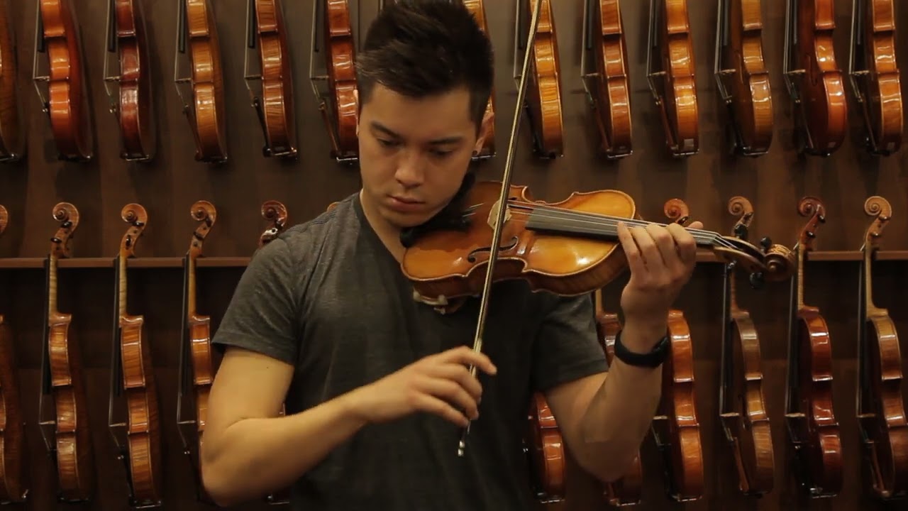 Thomas Hoyer, Bubenreuth 2014 | Violin Demonstration