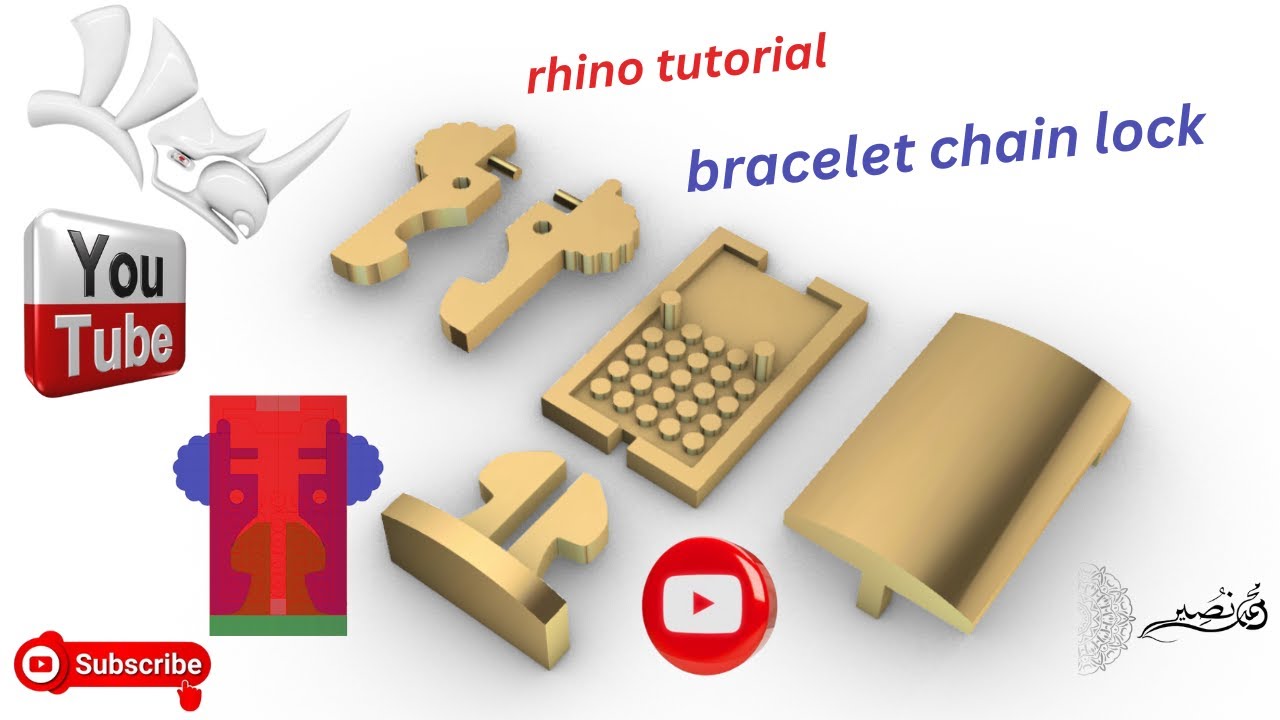 bracelet chain lock  