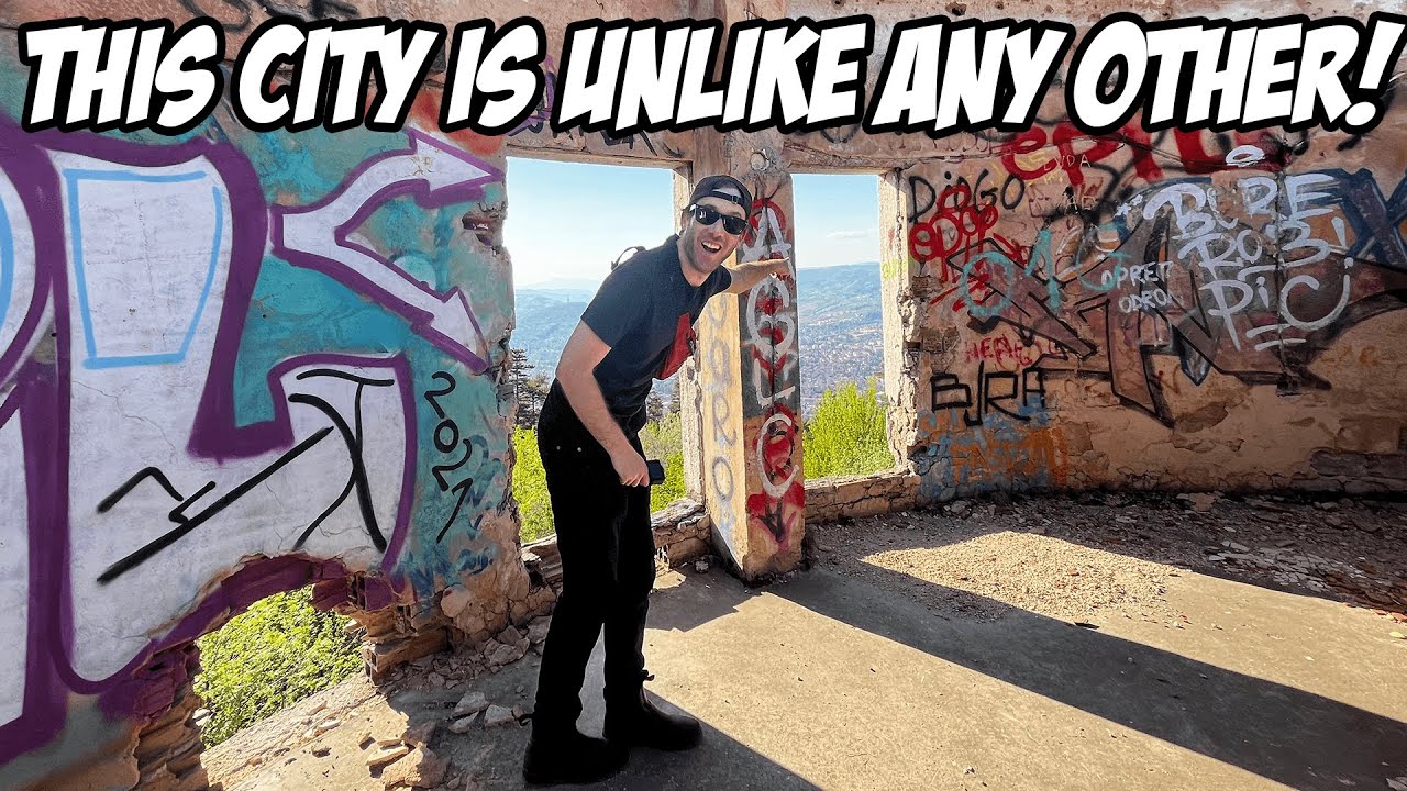 UNIQUE Places in EUROPE on a BUDGET | Sarajevo Abandoned Bobsled Track