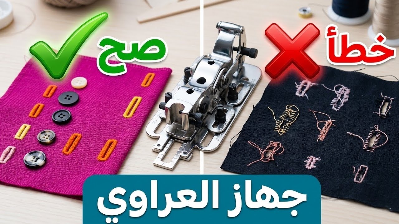 اكتشف سر صنع العراوي بماكينة الخياطه | شرح كامل | #asha3r | #الخياطة_sewing