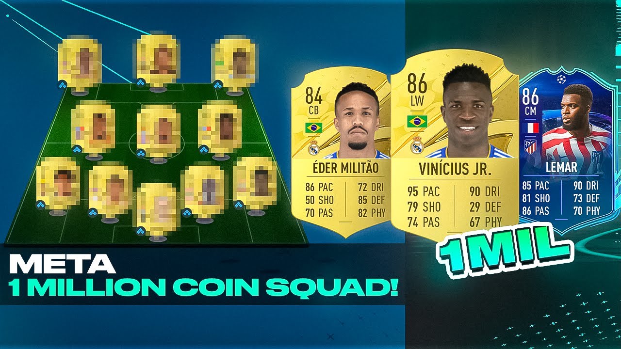 INSANELY META 1 MILLION COIN SQUAD BUILDER!  - FIFA 23 ULTIMATE TEAM