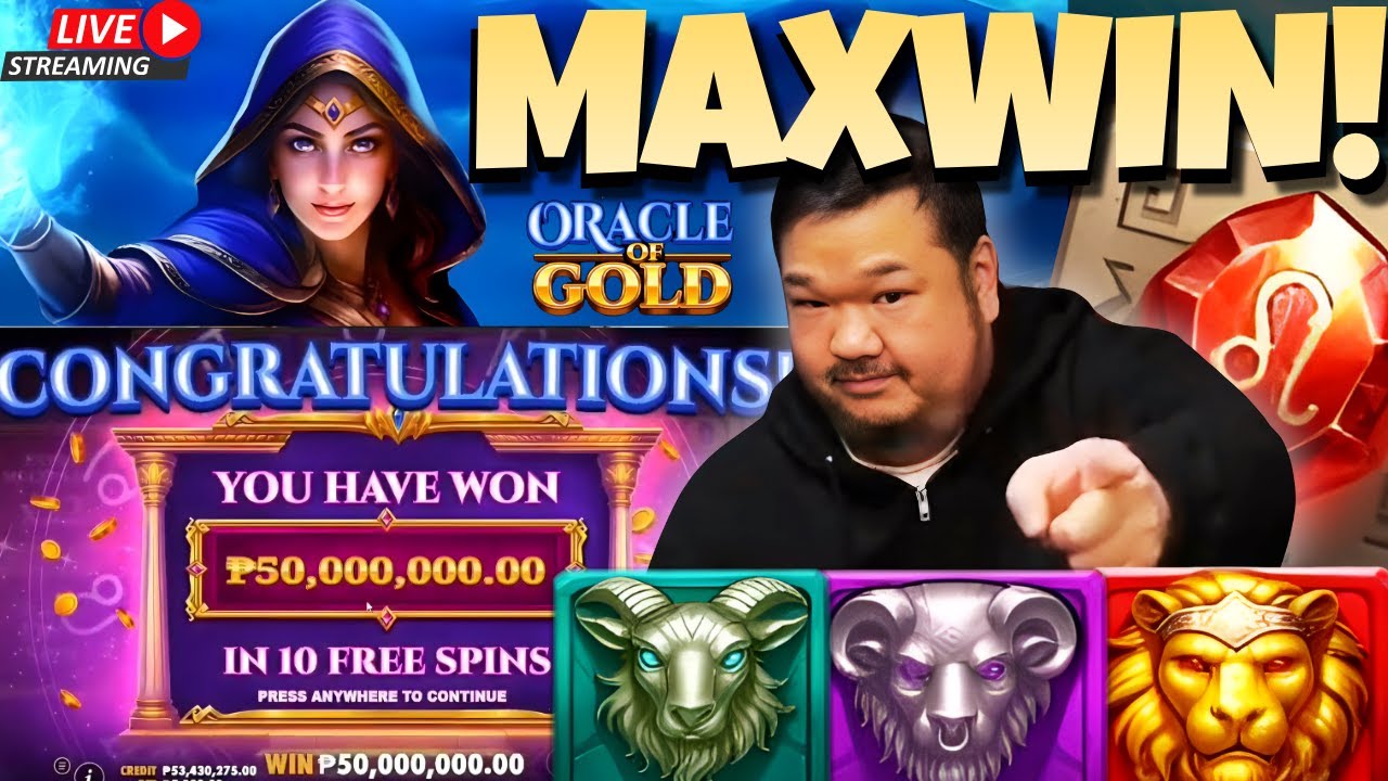 BIG BOY CHENG 50 MILLION MAXWIN ON PRAGMATIC PLAY NEW GAME ORACLE GOLD! #slot #bigboycheng #maxbet