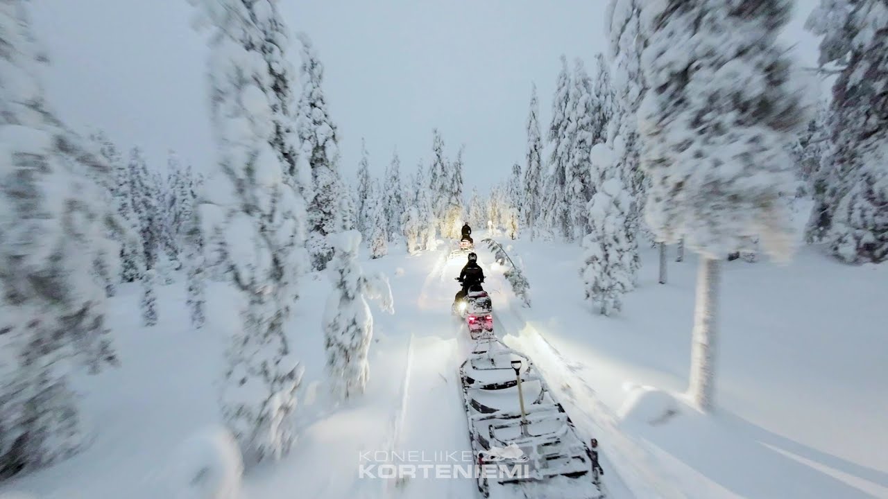 Lynx Commanderit reitin kunnostustöissä